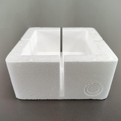 Ъглов протектор от полистирол FixtureDisplays® 8PK за кутии за опаковане 3X3X3 , плътност 19 кг /куб. м 15581-3 * 3