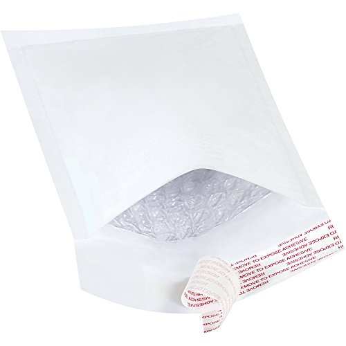 Пакет с самозаклеивающимися пузырьковыми пощенски отправлениями Top Pack, 000, 4 x 8, Бяла (опаковка от 500 броя)