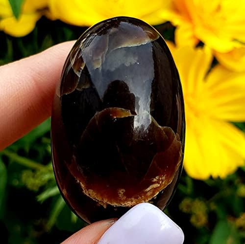 Амбър голям полиран Естествен кристал клас АА, Лечебен Скъпоценен камък от Индонезия #2