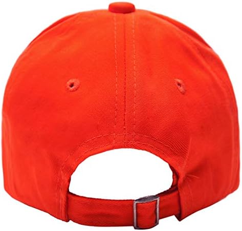 Edoneery Унисекс, За Деца, Однотонная Памучен бейзболна шапка с Регулируем нисък профил, Шапка за деца (A1009)