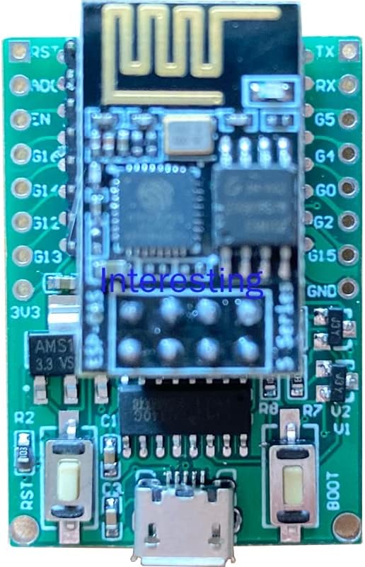 ESP8266 ESP01/01S ESP-12F/12S Програмист безжичен модул WIFI Автоматично изтегля и отлаживает - (Цвят: Type1)