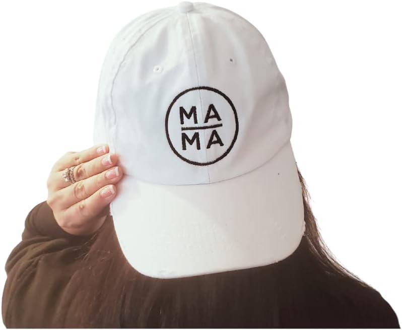 Проблем кръг Мамина бейзболна шапка Мамина Шапка Подарък за Деня на майката в Деня на раждане (майка ми шапка)