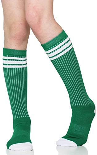 Чорапи-тръбички juDanzy до коляното Отборен цвят за деца и младежки момчета и момичета (2 опаковки)