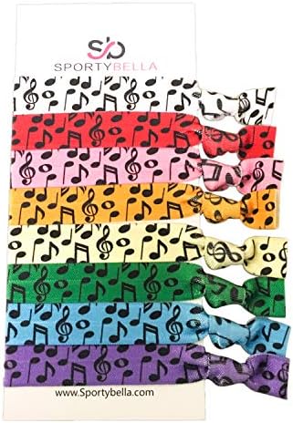 Музикални Дъвка за Коса Sportybella, Музикален подарък За Момичета, Украса За Скрипичного ключ - Музикална нота - Подарък