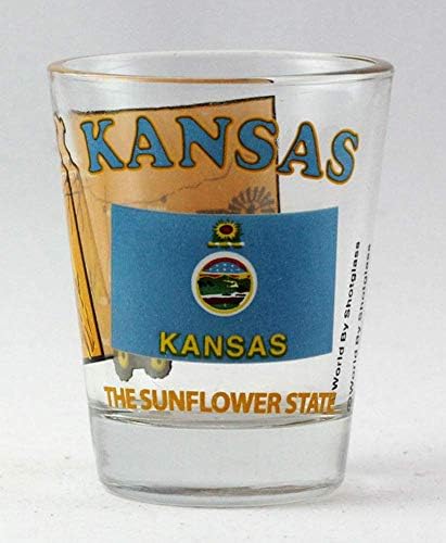 Чаша за всеамериканской колекция Kansas The Sunflower State All-American Collection