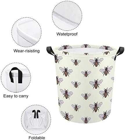 Запазване на Пчелите, Кошница за дрехи, Сгъваема Кошница за дрехи кош за Пране и Чанта За съхранение на дрехи