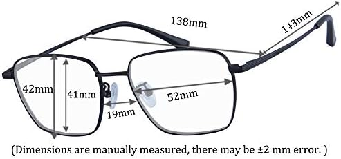 Очила за Късогледство MEDOLONG Против Blue Ray в Титанов Лека Рамка-JS1029