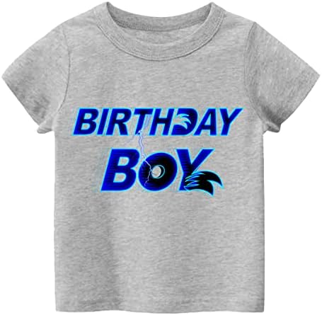 Тениска с къси ръкави за рожден ден Tutu and Sian Ultra Soft, Подаръци за Момчетата на Рожден Ден