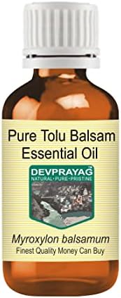 Етерично масло Devprayag Pure Tolu Balsam (Myroxylon balsamum) Парна дестилация 10 мл (0,33 грама)