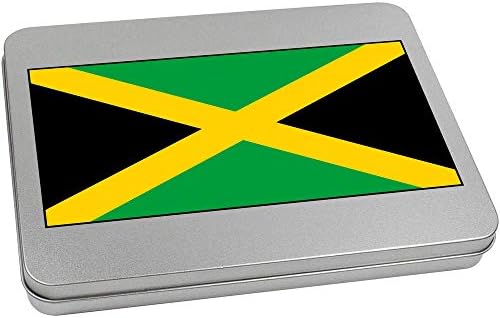 Метална Лидице кутия за съхранение на Azeeda 95 мм Знаме на Ямайка loops (TT00103876)