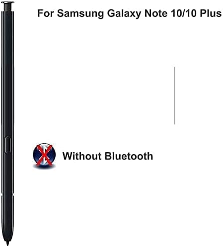 Черна писалка Galaxy Note 10 Плюс за Samsung Galaxy Note 10 5G Стилус със сензорен екран Резервни Части за Samsung Note 10, Note 10 Plus, Note 10 Ultra S Pen, Без функцията Bluetooth