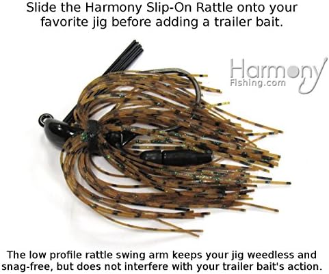 Harmony Fishing - Нископрофилни Мормышечные дрънкалки без застежек (10 бр)