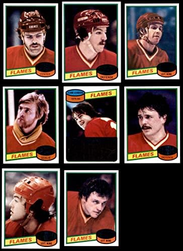 1980-81 Сет екип Топпс Калгари Флеймс Калгари Флеймс (сет) NM/MT Flames