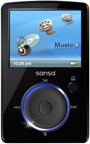 MP3 плеър SanDisk Sansa Fuze обем 4 GB (черен)