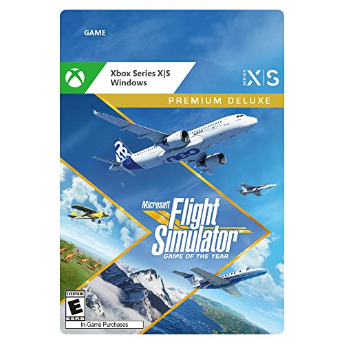 Microsoft Flight Simulator: Премиальное луксозното издание Game of the Year Edition – за Xbox и Windows [Цифров код]