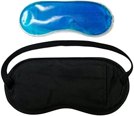 Уникална готина Гел маска за очи Унисекс за Студено/Топло Сън/Пътуване за Пътуване, Медитация, Отоци под