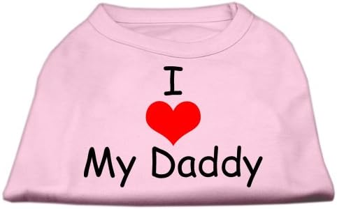 Ризи с трафаретным принтом I Love My Daddy Розови XXL (18)