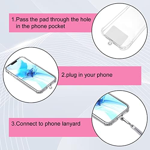 Универсален ремък за мобилен телефон, каишка за телефон, каишка с регулируема найлонови каишка на врата си каишка за мобилен телефон през рамо около врата, е Съвмес