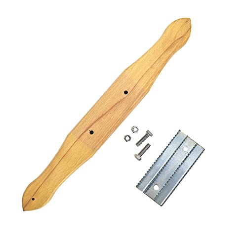 15 Гребло за полиране или Полиращи гребло с дървена дръжка за отстраняване на остатъци компаунда и метал с