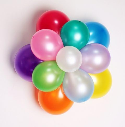 Lokman 12-инчови Метални ярко-розови балони, балони за деня на Майката, Великден, Празници, за да проверите за рожден Ден,