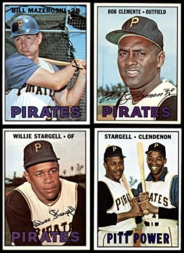 1967 Набор от команди Topps Pittsburgh Pirates Питсбърг Пайрэтс (Комплект) EX/MT Пирати