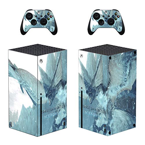 FELIPE SEIJI на VIOLETA Комплект за конзолата Xbox Series X, и 2-те контролери – Ice Born - Винил за Xbox Series X