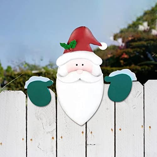 #di66C6 Коледна Главата Ел До Главата на Дядо Коледа, за Украса на Вътрешния Двор