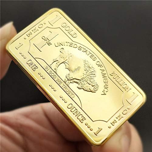 Рядка възпоменателна монета американски Бизона Квадратен Куб едно паметно издание 1 унция Златна монета мента