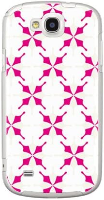Втора кожа MHAK Sun x White Pink (прозрачен) /за Galaxy S III Progre SCL21/au ASCL21-PCCL-298-Y381