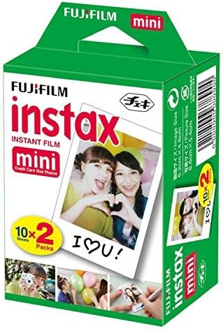 Незабавно филм Fuji Instax Mini 40 снимки с бонус 20 Декоративни стикери във вид на кожата, за да Fuji Instax Mini 8 и SP-1