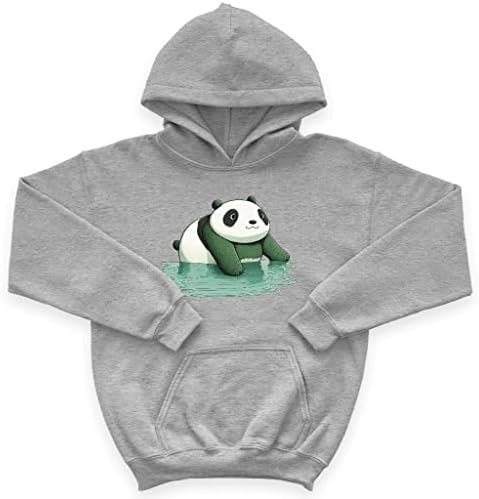Детска hoody с качулка от порести руно Kawaii Panda е най - Добрата детска hoody с принтом - Скъпа Дизайнерска hoody с качулка за деца