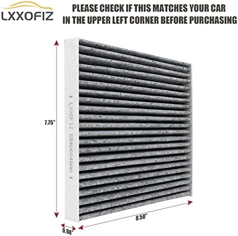 На кабинковия въздушен филтър LXXOFIZ CP671 (CF11671) Замяна за Mazda CX-7/RAM 1500,2500,3500,4500,5500 включва активен