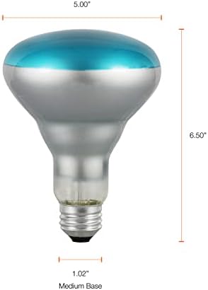 Лампа За отглеждане на SYLVANIA Spot-Gro 65 W, Отразяваща лампа с нажежаема жичка BR30, 120 Волта, Мат, нежно-Бяла