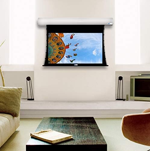 Екран за стена или монтаж на таван проектор Vutec Lectric 3 92 инча с диагонал на екрана 16: 9 | Черен или бял корпус