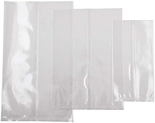 Пакети с обратен печата Yolli 4 x 7,75 (100 мм x 200 мм) Поли, Прозрачни Термосвариваемые в опаковка от 250