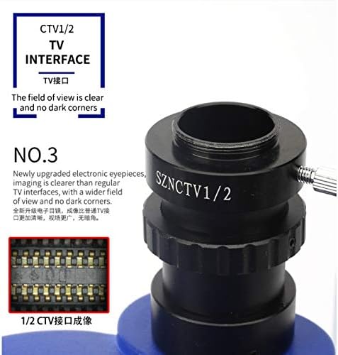 Микроскоп HYY-YY Mechanic MC67T-B6 10x22 мм с широкоугольными окулярами Оптични лещи с висока разделителна способност