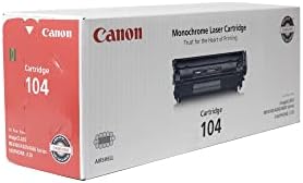 Тонер Canon Original, Касета 104 Черен (0263B001), 1 опаковка, за лазерен принтер Canon ImageClass D420, D480, MF4150d, MF4270dn, MF4350d, MF4370dn, MF4690 и ТЕЛЕФОН-факс L120, L90