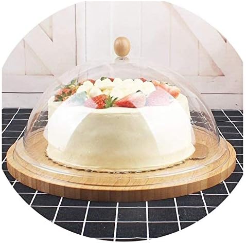 Запазете свежестта на Пластмасова Прахоустойчив калъф За домашно консервиране на плодове, чиния за сватбената торта и пластмасов