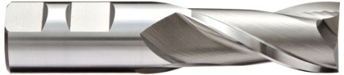 Торцевая fresa YG-1 E2482 от кобальтовой стомана с Квадратни чучур, Metric, Джолан Weldon, Без покритие (блестяща) Повърхност,