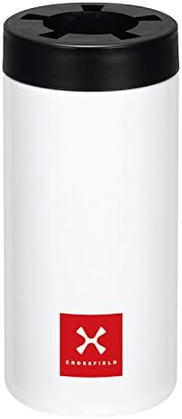 Държач за бутилки Kakusee XF-500, Вакуум, Двоен, неръждаема стомана, 16,9 течни унции (около 500 мл), Бял,