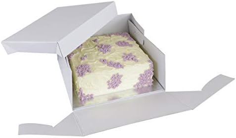 Продълговати кутия за торта PME 17 x 13/43 x 33 см, инч, бяла