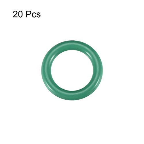 Уплътнителни пръстени от фторкаучука uxcell, диаметър 25 мм, широчина-18.8 mm, Широчина 3,1 мм, оборудване запечатване