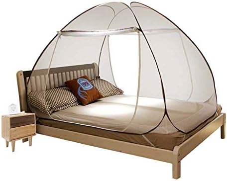 Mosquito net Преносима Сгъваема за пътуване на легло, Палатка от полиестер, Монтаж, не изисква, Мрежа против насекоми