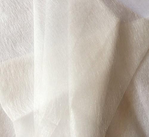 50 см х 110 см/бр. лоскутные флизелиновые плат Двустранно залепваща лента за капитониране на плат Кремаво