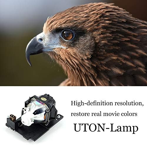 Uton DT01021 Замяна Лампа на проектора с Корпус за проектор HITACHI CP-X2011N CP-X2010 CP-X2514WN CP-X2510 CP-X3011 CP-X4014WN