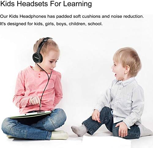 Детски Слушалки Слушалки с Кабел в ухото Слушалки Сгъваеми Леки Слушалки Слушалки за онлайн обучение Шумоподавляющий Микрофон,