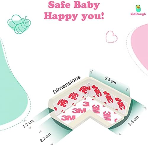 KidDough Baby Проверка е Много Дебела Защитна Мека възглавница За защита на ръбове и ъгли за безопасността