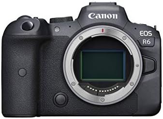 Полнокадровая беззеркальная фотоапарат Canon EOS R6 с видео резолюция 4K, пълен график CMOS матрица Сеньор, процесор за обработка