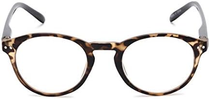 Читатели Readers.com Очила за четене: Глухарче, Пластмасови Кръгли Очила за мъже и жени