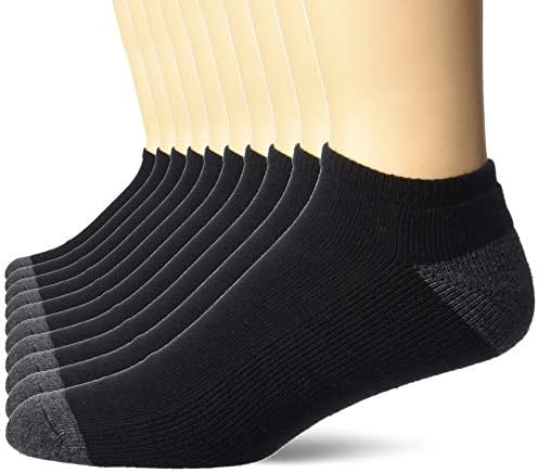 Мъжки Памучни Чорапи Essentials с дълбоко деколте на Лигавицата, 10 Чифта